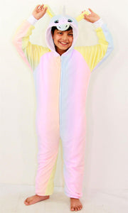 Kids A2Z Onesie One Piece Unicorn Pyjamas Costume For Girls Age 2-13