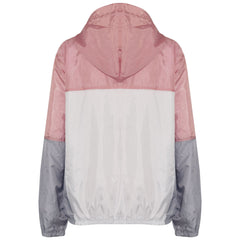 Kids Girls Boys Windbreaker Zipped Jackets Hooded Raincoats Age 5-13 Years