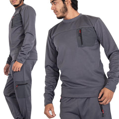 Mens Plain Tracksuit Sweatpants Casual Gents Gym Exercise Adults Fashion Outfit