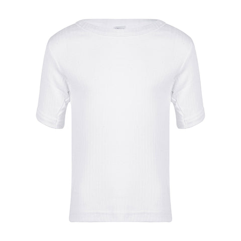 Kids Boys Thermal T Shirt Winter Warm Underwear Base Layer Short Sleeve Shirts