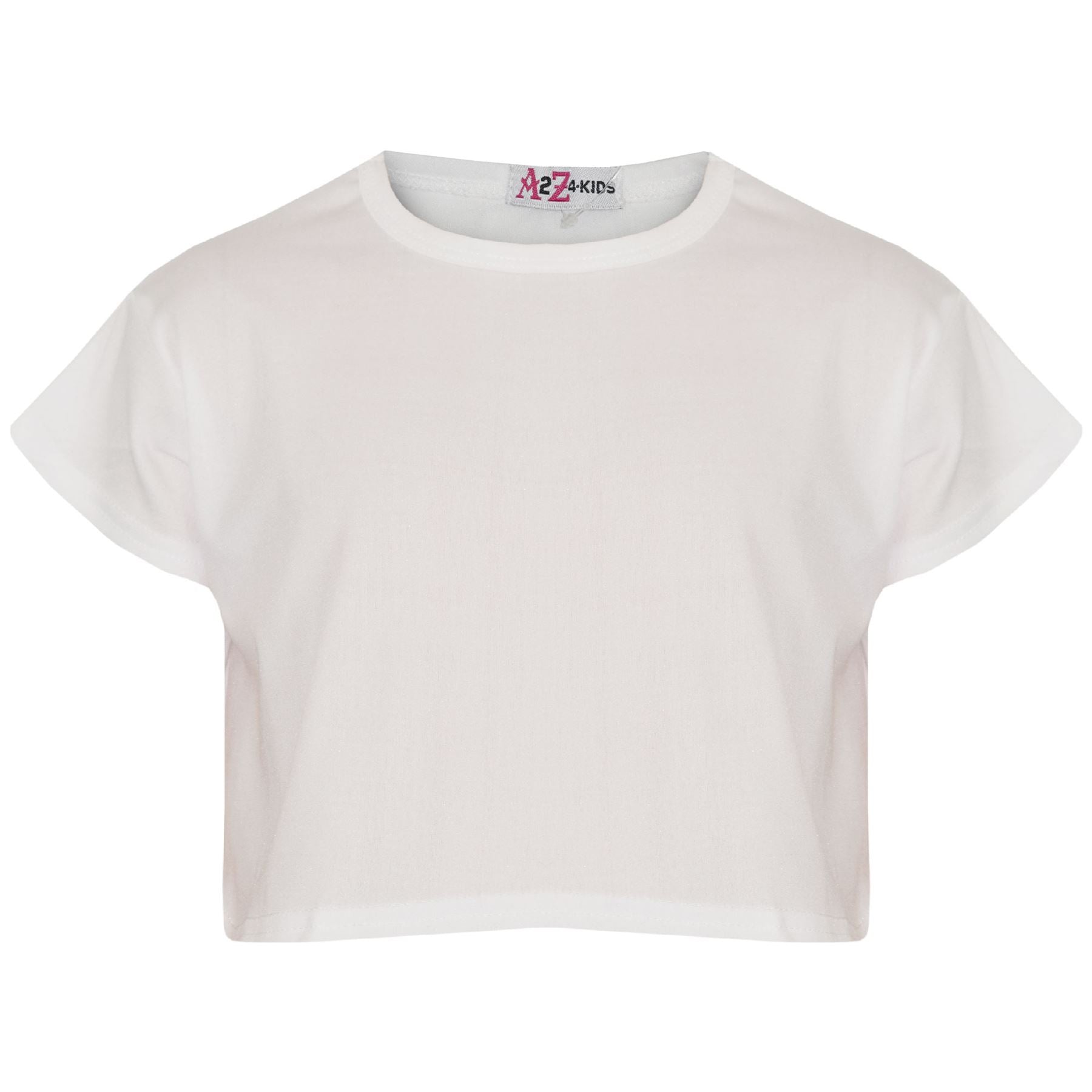 A2Z 4 Kids Girls Top Kids Plain Color Stylish Crop Top & Fashion Legging Set New Age 7 8 9 10 11 12 13 Years - A2Z 4 Kids