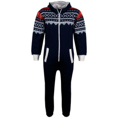 Kids Girls Boys A2Z Onesie One Piece Aztec Snowflake Print All In One Jumpsuits