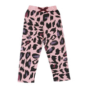 Kids Girls Goodnight Pyjamas Children Baby Pink PJs 2 Piece Leopard Loungewear - A2Z 4 Kids