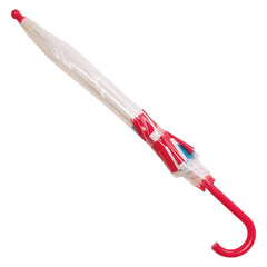 A2Z Kids POE Clear Dome Umbrella Wind and Rain Resistant Outdoor Travel Brolly