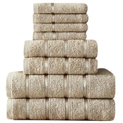 8 pc Boston Egyptian Towels Bale Set 100% Egyptian Cotton Super Soft Absorbent 500GSM Gift Sets