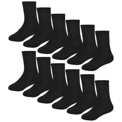 Kids Boys Girls 6 Pack Thermal Socks Winter Thick Insulated Cosy Warm Socks