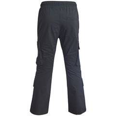 Kids Girls Cargo Trousers Elasticated Waist Comfortable Joggers Activewear Pants