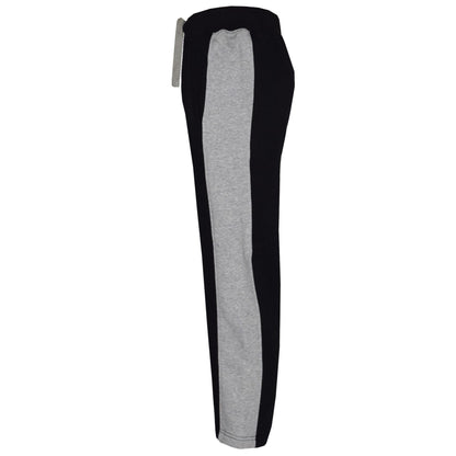 Kids Boys Girls Joggers Contrast Panel Jogging Pants  Casual Trousers 5-13 Years