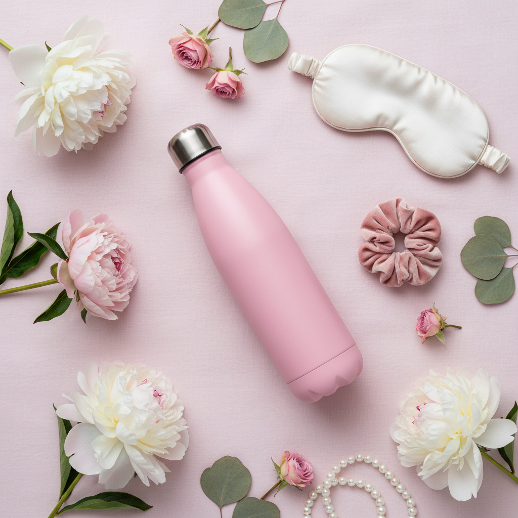 A2Z 500ml Stainless Steel Water Bottle Insulated Leakproof Flask Gym Travel