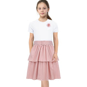 Kids Girls Summer Dress Casual Ruffle Party Dress Age 2-14
