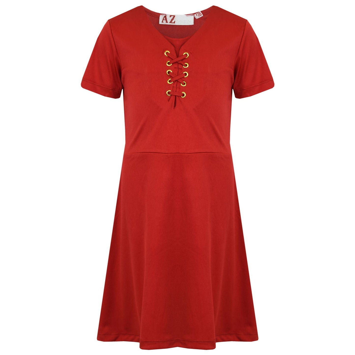 Girls Skater Dress Kids Party Fashion Stylish Laces Dresses New Age 5-13 Years