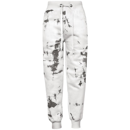 Kids Cropped Tie Dye Tracksuit Hoodie Jogging Sweatpants Girls Age 5-13 Years