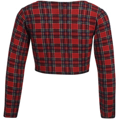A2Z 4 Kids Girls Crop Tops Long Sleeves T-Shirt Soft Feel School Casual Tops