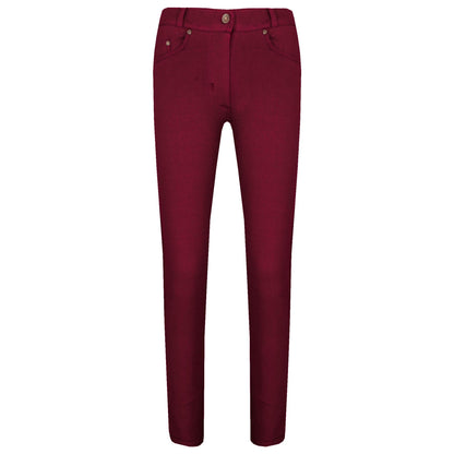 Kids Skinny Jeans Girls Stretchy Jeggings Fit Pants Coloured Trousers 5-13 Years