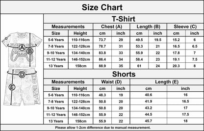A2Z 4 Kids Short Set Camouflage Green Short Sleeve T Shirt Shorts Comfortable