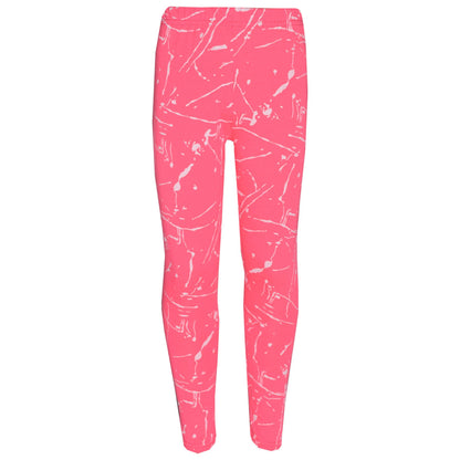 Girls Top Kids Splash Print Stylish Crop Top & Fashion Legging Set Age 7-13 Year