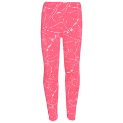 Girls Top Kids Splash Print Stylish Crop Top & Fashion Legging Set Age 7-13 Year