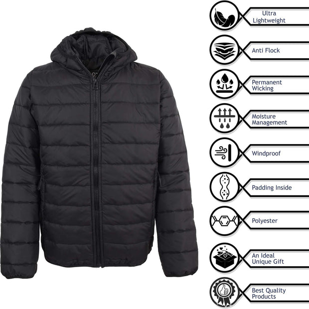 A2Z Kids Boys Fashion Padded Casual School Jacket Bubble Coat Urban Winter Wear 5-13 Years