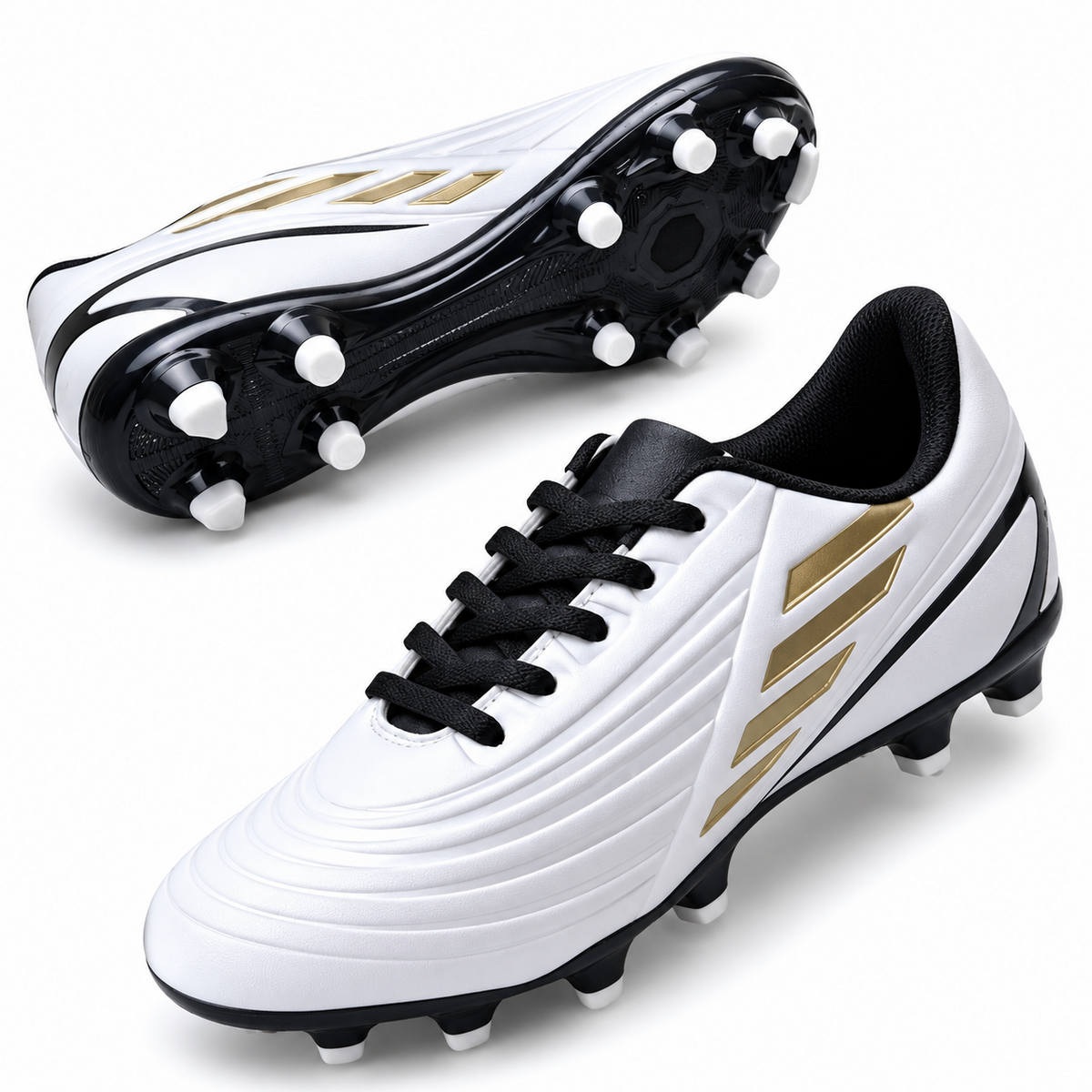 A2Z 4 Kids Boys Girls Football Boots Junior Soccer Cleats Moulded Stud Trainers