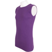 Kids Girls Ribbed Vest Top 100% Thick Cotton Fashion Tank Tops T Shirt 2-13 Year