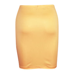 Kids Girls Plain Pencil Skirt Trendy Summer Clothing Sets Age 5-13 Years