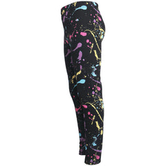 A2Z 4 Kids Girls Legging Designer's Pastel Splash Print Fashion Party Dance Full Length Leggings New Age 5 6 7 8 9 10 11 12 13 Years