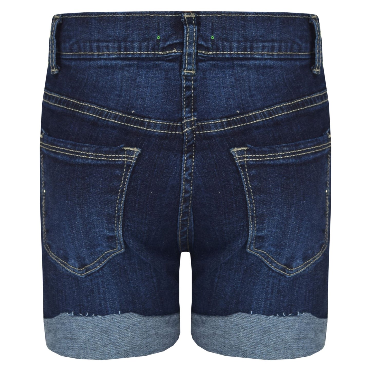 Kids Shorts Boys Girls Denim Ripped Chino Bermuda Shorts Knee Length 5-13 Years