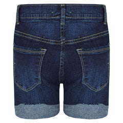Kids Shorts Boys Girls Denim Ripped Chino Bermuda Shorts Knee Length 5-13 Years