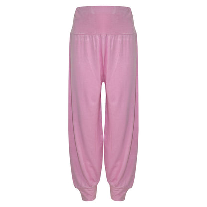 Kids Girls Ali Baba Style Plain Color Fashion Trendy Trouser 2-13 Years