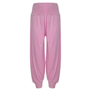 Kids Girls Ali Baba Style Plain Color Fashion Trendy Trouser 2-13 Years