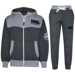Kids Boys Design Tracksuit Jogging Suit Jacket Top Bottoms Joggers Age 7-13 Year