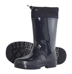 Kids Girls Boys Wellies Wellington Twin Tread Rainboot Non Slip Waterproof Shoes