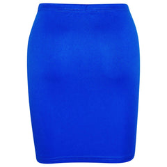 Kids Girls Plain Pencil Skirt Trendy Summer Clothing Sets Age 5-13 Years