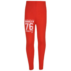 Girls Top Kids Designer's Brooklyn 76 Athletic T Shirt Top & Legging Set 7-13 Yr