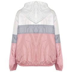 Kids Windbreaker Waterproof Raincoat Hooded Coat Girls Boys Age 5-13 Years