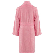 A2Z 4 Kids Terry Towelling Shawl Collar Baby Pink Bath Robe Dressing Gown Beach Bathing Swimming Surfing Soft 100% Cotton Bathrobe For Children Girls Age 5-13 Years