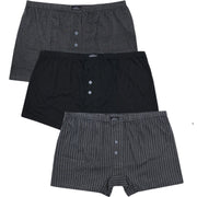 A2Z Mens Jersey Boxer Shorts Underwear Pack Of 3 Knickers Elasticated Waistband