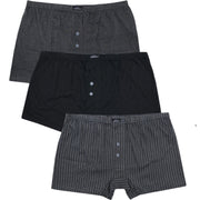 A2Z Mens Jersey Boxer Shorts Underwear Pack Of 3 Knickers Elasticated Waistband