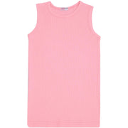 A2Z 4 Kids Kids Girls Ribbed Vest Top Designer's 100% Cotton Baby Pink Fashion Tank Tops T Shirts New Age 2 3 4 5 6 7 8 9 10 11 12 13 Years - A2Z 4 Kids