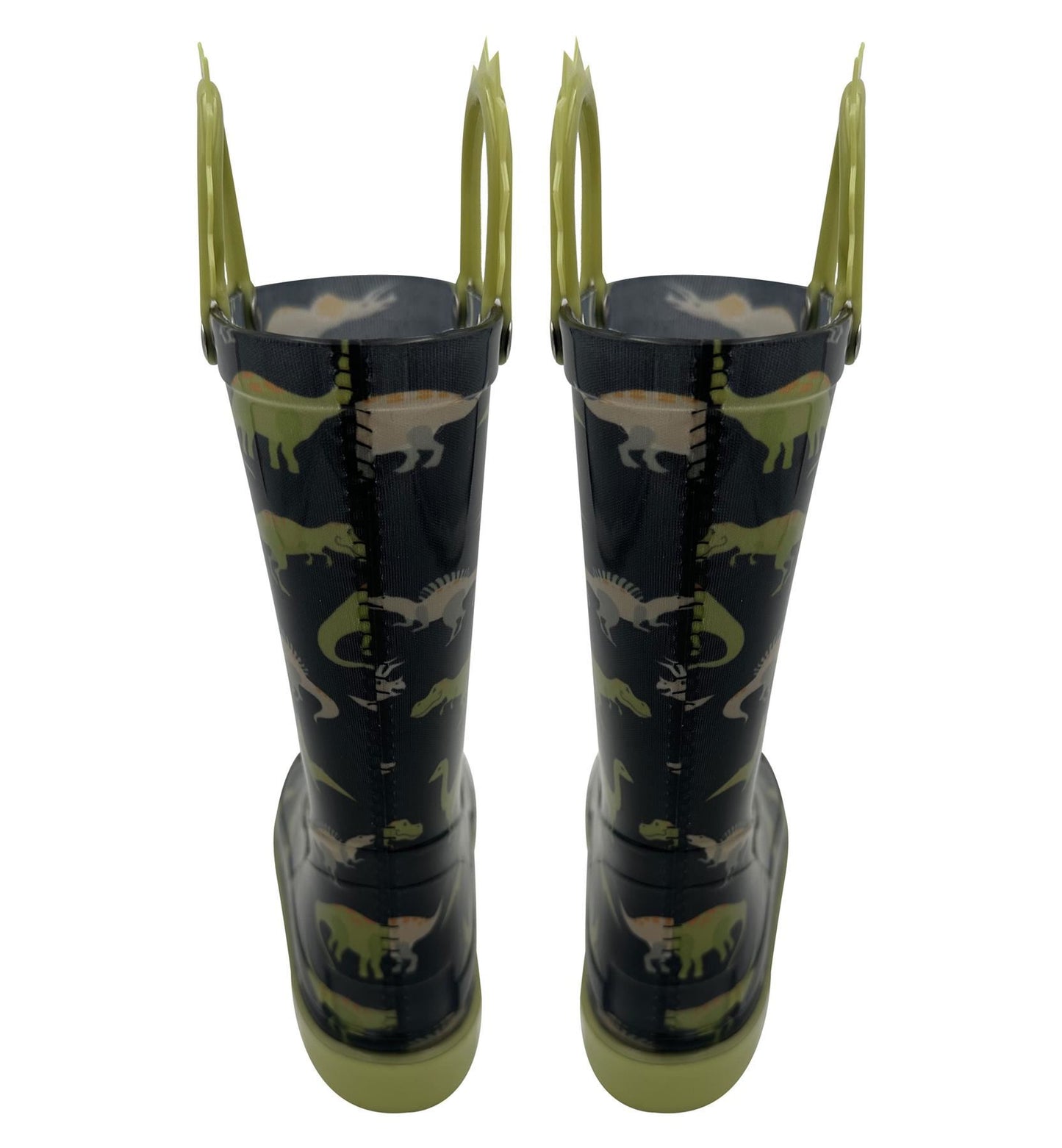 Dinosaur Wellington Boots Boys Girls PVC Rain Wellies Non-Slip Waterproof Shoes