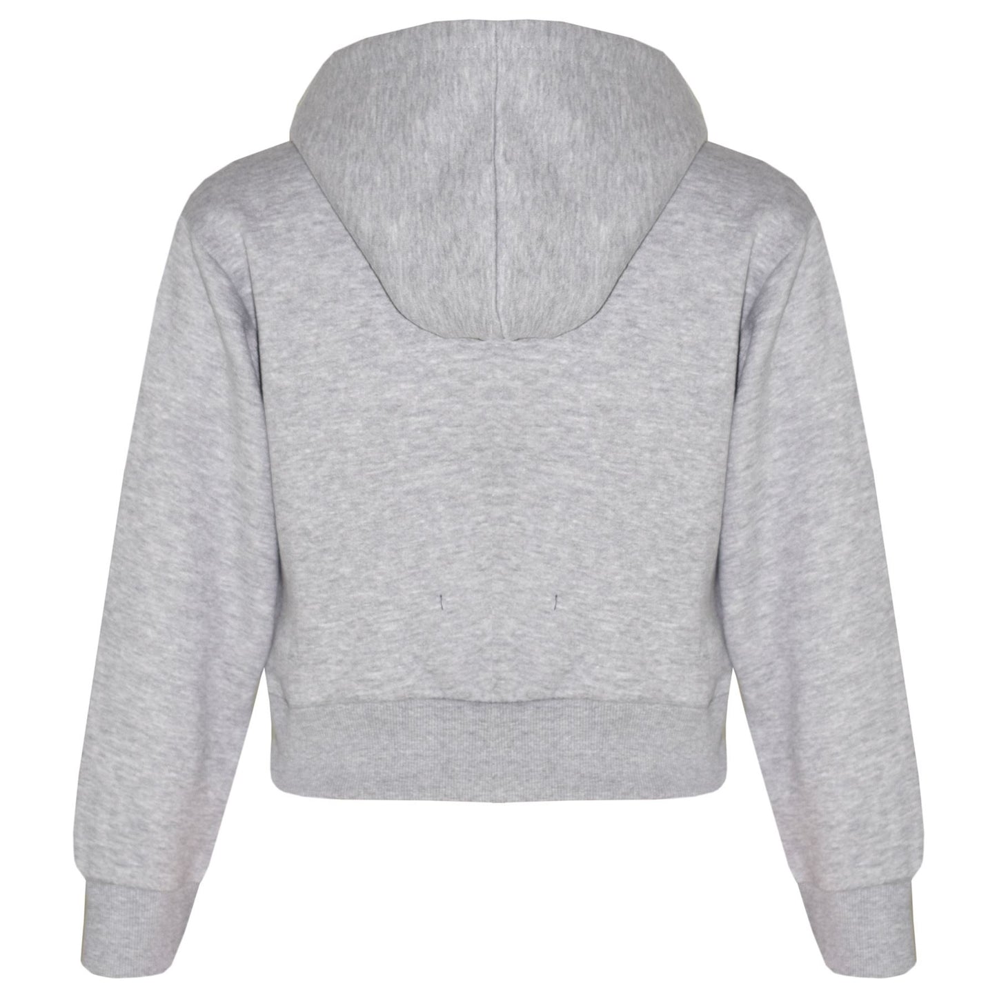 Kids Girls #Selfie Printed Hooded Crop Top & Bottom Jogging Suit