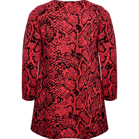Kids Girls Swing Dress Long Sleeve Snake Flared Party Wear Summer Dresses 5-13