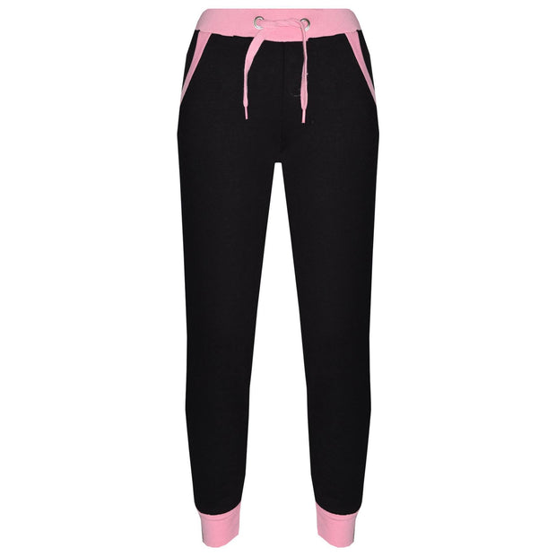 A2Z 4 Kids Girls Baby Pink Plain Tracksuit Contrast Fleece Hooded Top Bottom Jogging Suit Sweatpants Sports Joggers Activewear Set For Childrens Age 2 3 4 5 6 7 8 9 10 11 12 13 Years