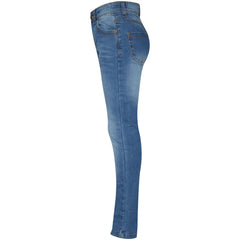 Girls Skinny Jeans Denim Pants Fit Trousers Jeans for Children Age 3-14 Years