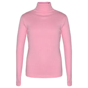 Kids Girls Polo Neck T Shirt Thick Cotton Turtleneck Jumper Long Sleeve Top 2-13