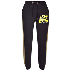 Kids Boys Girls Contrast Panel Tracksuit A2Z NY Deluxe Print Hoodie With Joggers