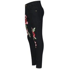 A2Z4 Kids Stretchy Jeans Embroidered Denim Comfortable Jeggings Pant 3-13 Years