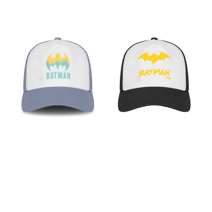 Kids DC Comic Batman Cap 100% Cotton Boys Baseball Summer Blue & Black Cap
