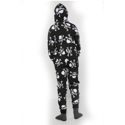 Kids Girls Boys Skull Print Crop Top Legging Skater Dress Halloween Costume 5-13