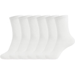 Kids Boys PE School Sports Socks Athletic Cotton Crew Socks Ideal for Playground